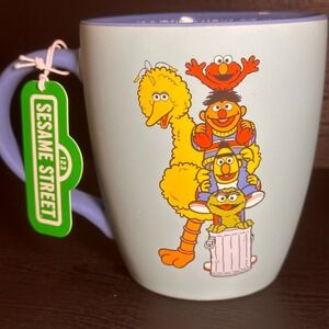 Sesame Street "Friendship Warms the Heart" Coffee Mug – NEW!